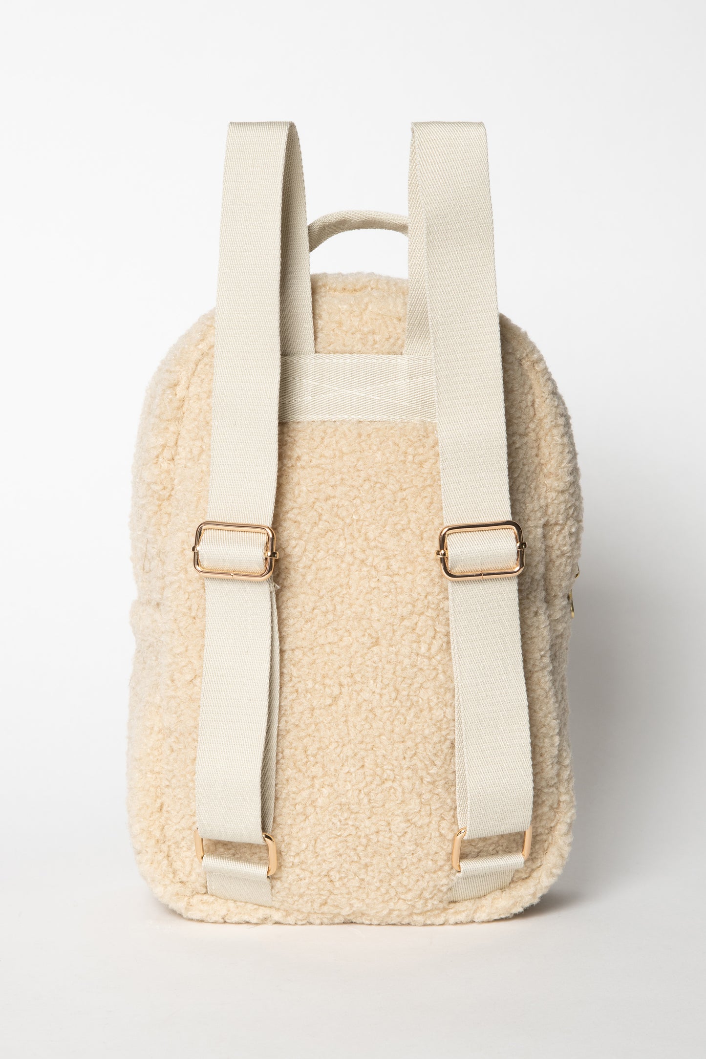 Teddy Mini Rucksack - Ecru