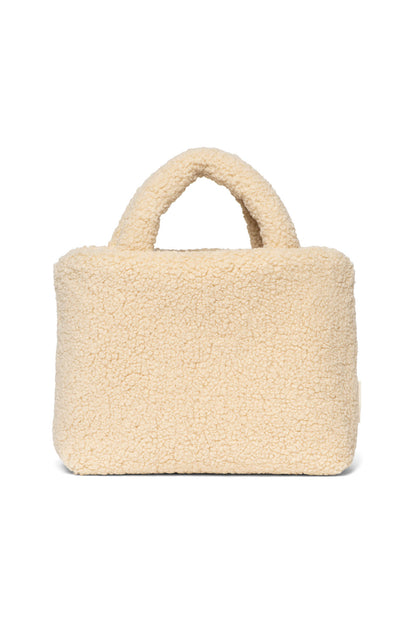 Teddy Mini-Handtasche - Ecru
