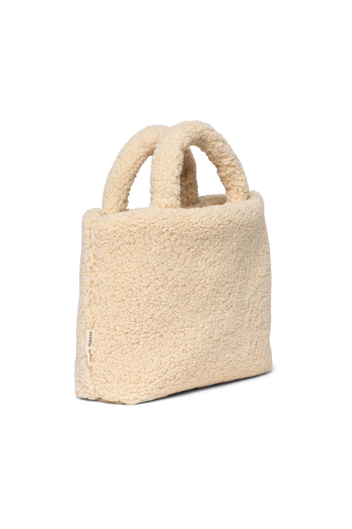 Teddy Mini-Handtasche - Ecru