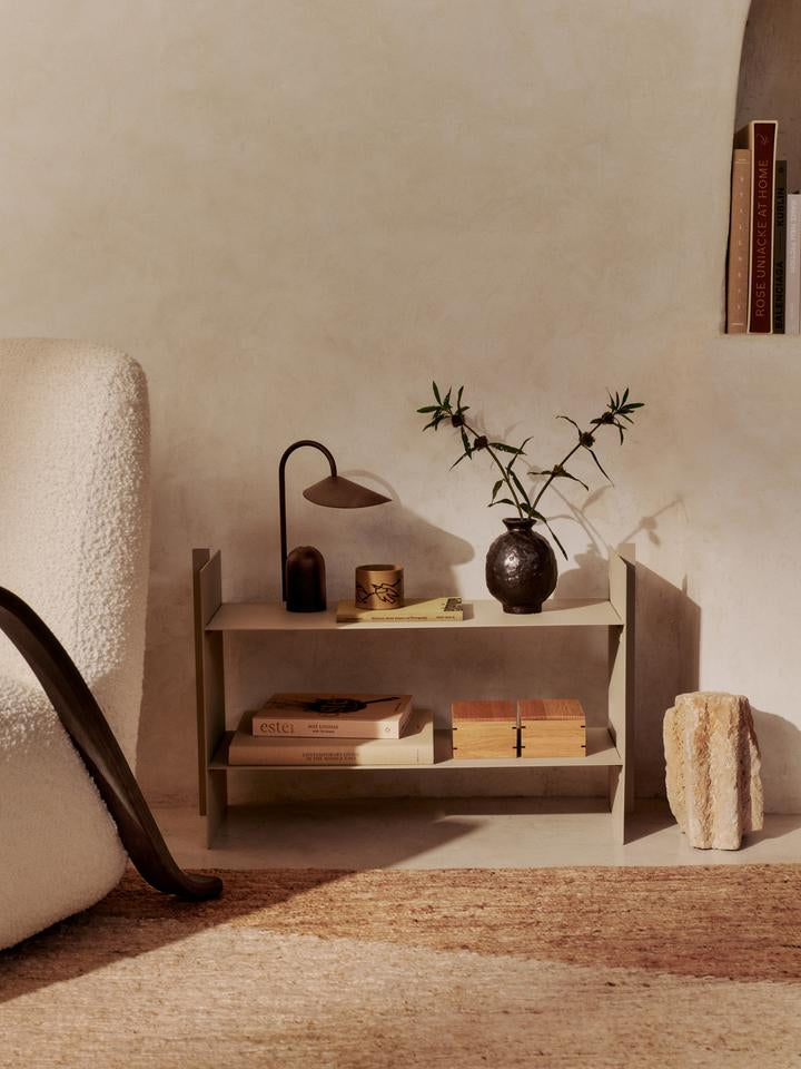 Ferm Living Akku Lampe Arum Portable Lamp - Dark  Chocolate