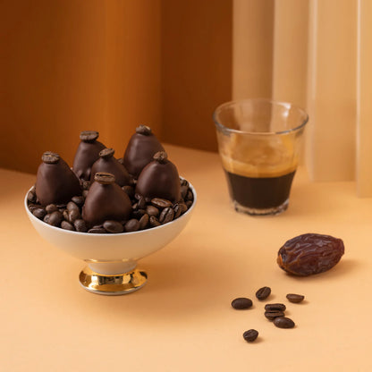 Dattelpralinen - Espresso Crunch