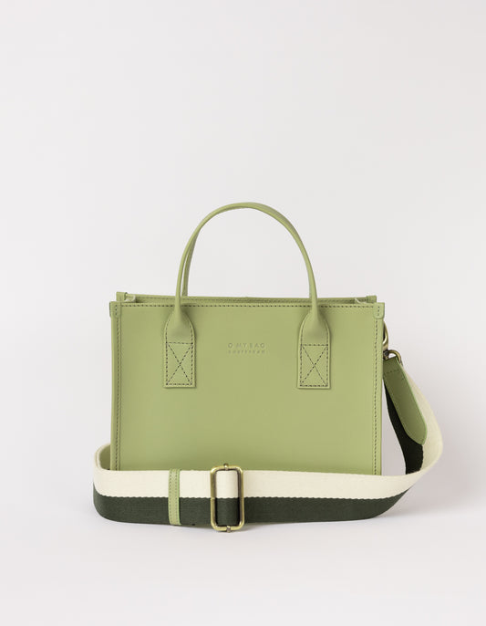 Jackie Midi - Tea Green - Classic Leather