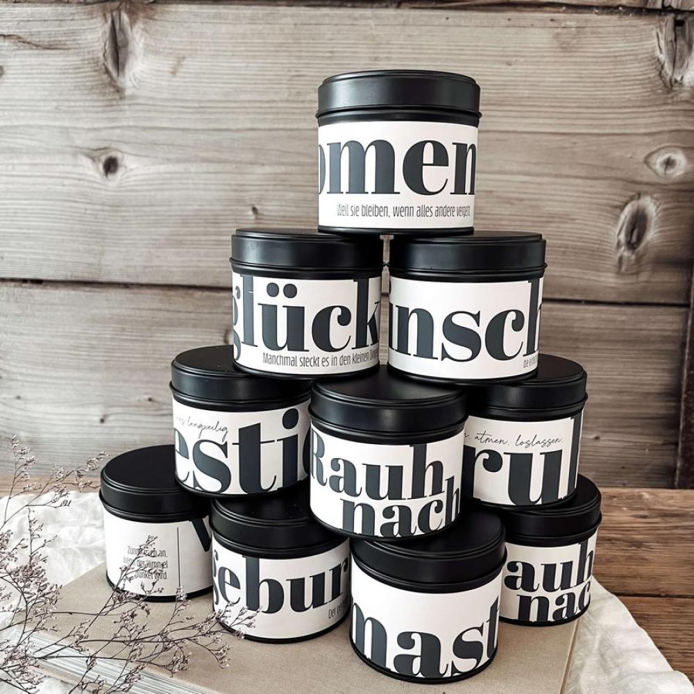 Handgemachte, nachhaltige Duftkerze Geburtstag Geschenk