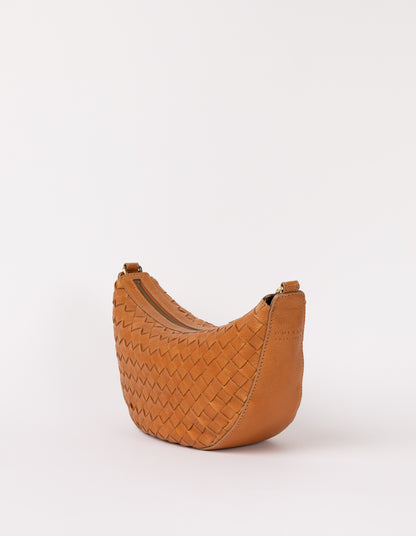 Leo - Wild Oak - Gewebtes Soft Grain Leather