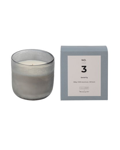 NO. 3 - Santal Fig Duftkerze - Blue - Natürliches Wachs