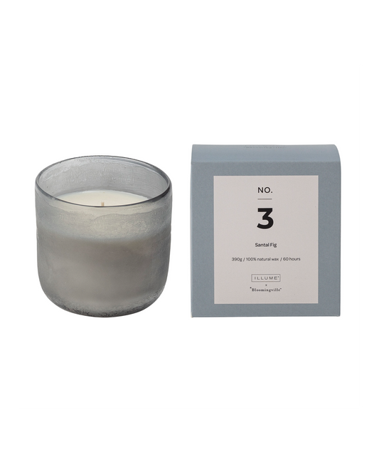 NO. 3 - Santal Fig Duftkerze - Blue - Natürliches Wachs