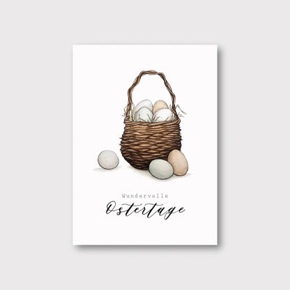 Postkarte Ostern