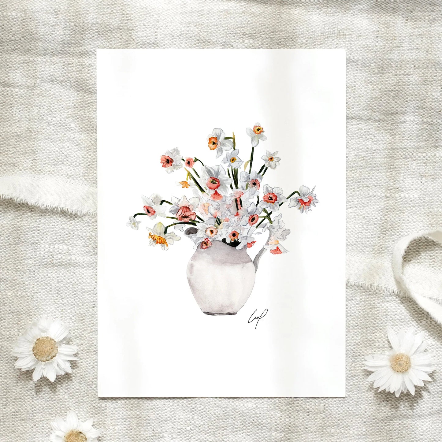 Postkarte - Daffodiles