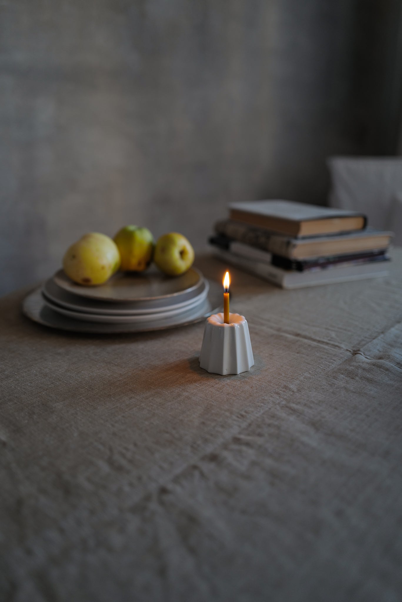 Big Porcelain Candle Holder