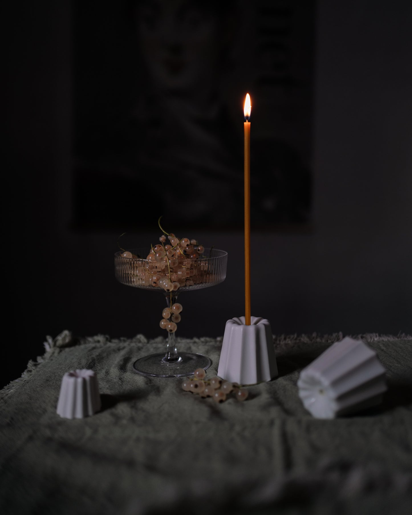 Big Porcelain Candle Holder