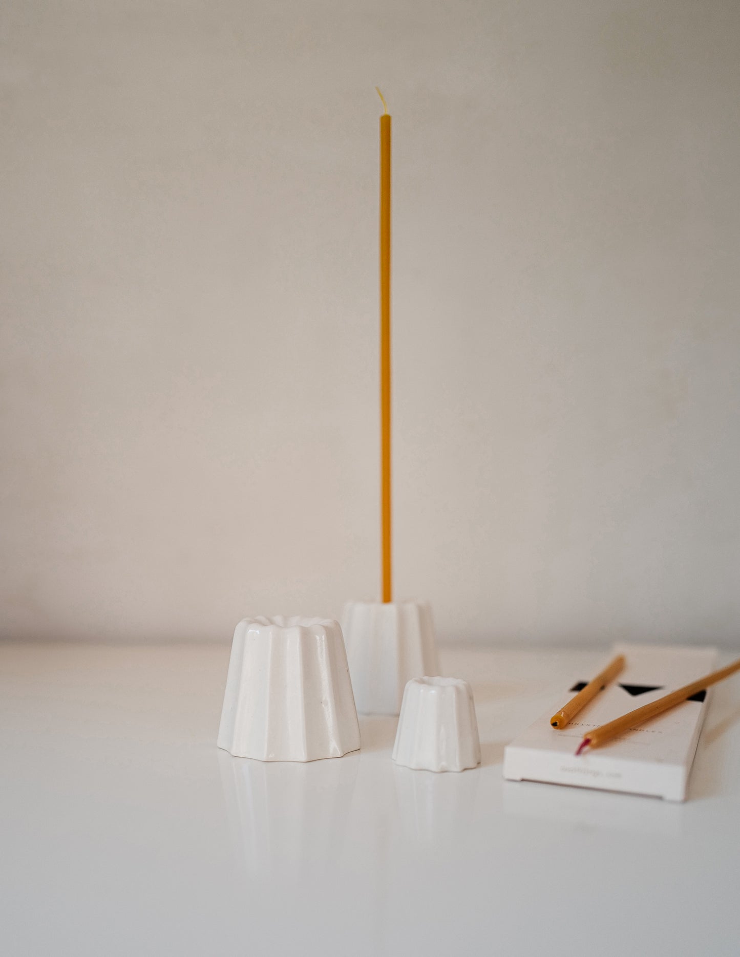 Big Porcelain Candle Holder