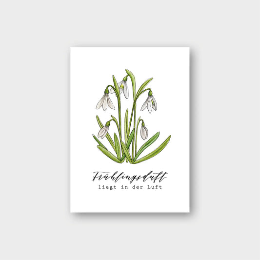 Postkarte - Frühlingsduft