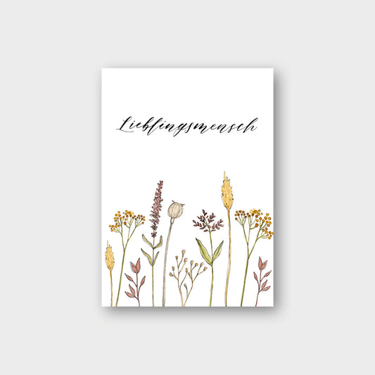 Postkarte - Lieblingsmensch