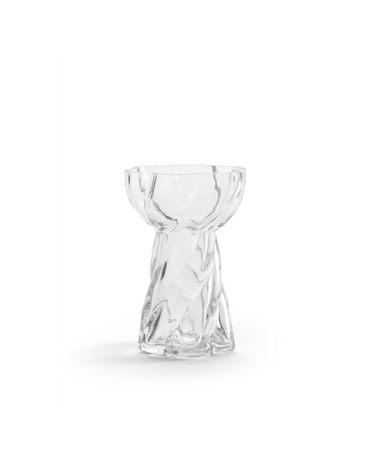 Vase - Twist Bulb - Glass