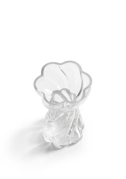 Vase - Twist Bulb - Glass