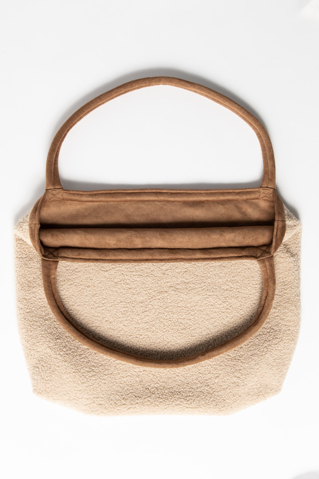 Lammy Teddy Mom Bag - Ecru