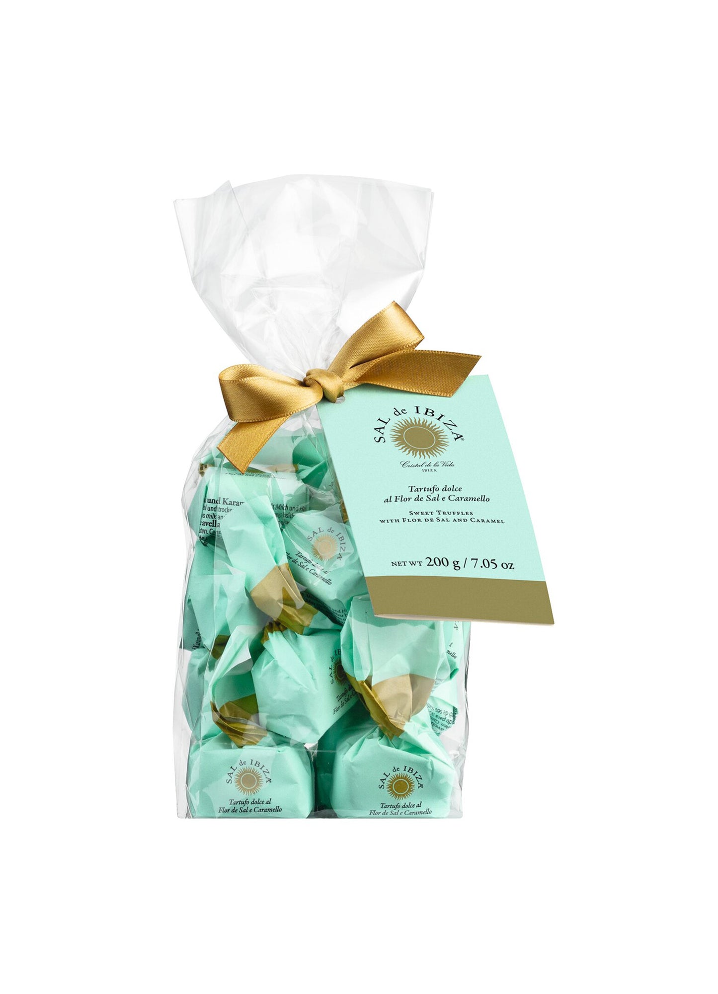 Tartufi dolci al Flor de Sal e Caramello - 200g
