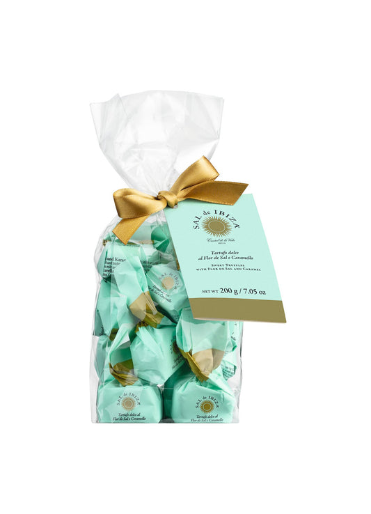 Tartufi dolci al Flor de Sal e Caramello - 200g
