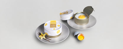 Kerzen-Dose - Vanilla Egg