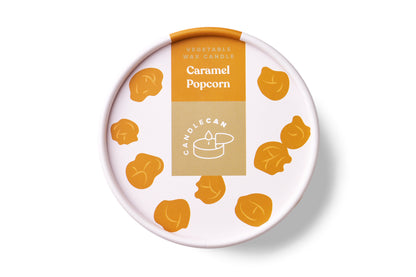 Kerzen-Dose - Caramel Popcorn