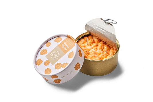 Kerzen-Dose - Caramel Popcorn