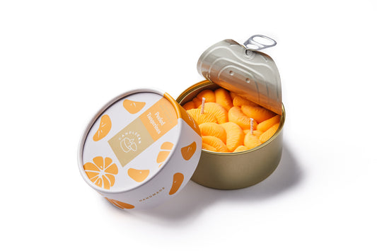 Kerzen-Dose - Peeled Tangerines