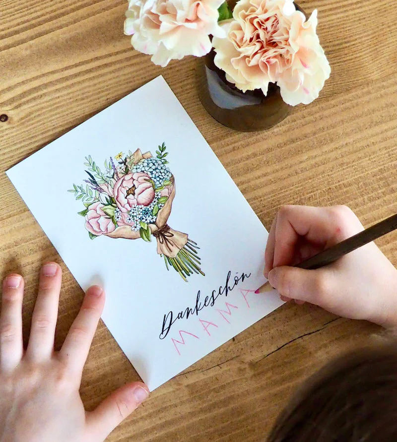 Postkarte - Dankeschön