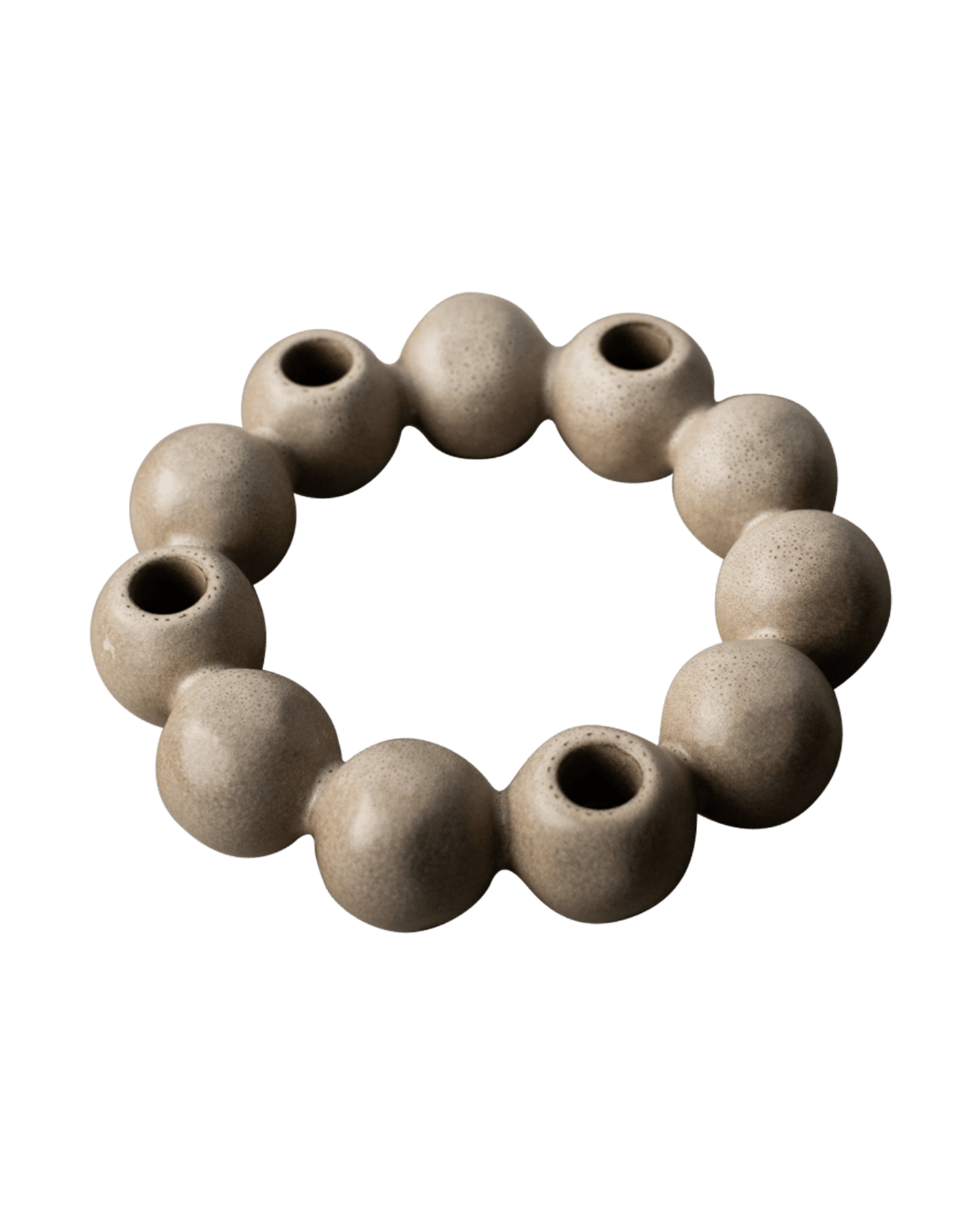 Bright Candle holder - Beige