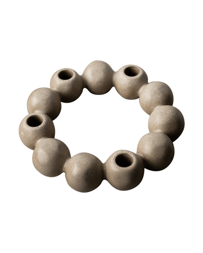 Bright Candle holder - Beige