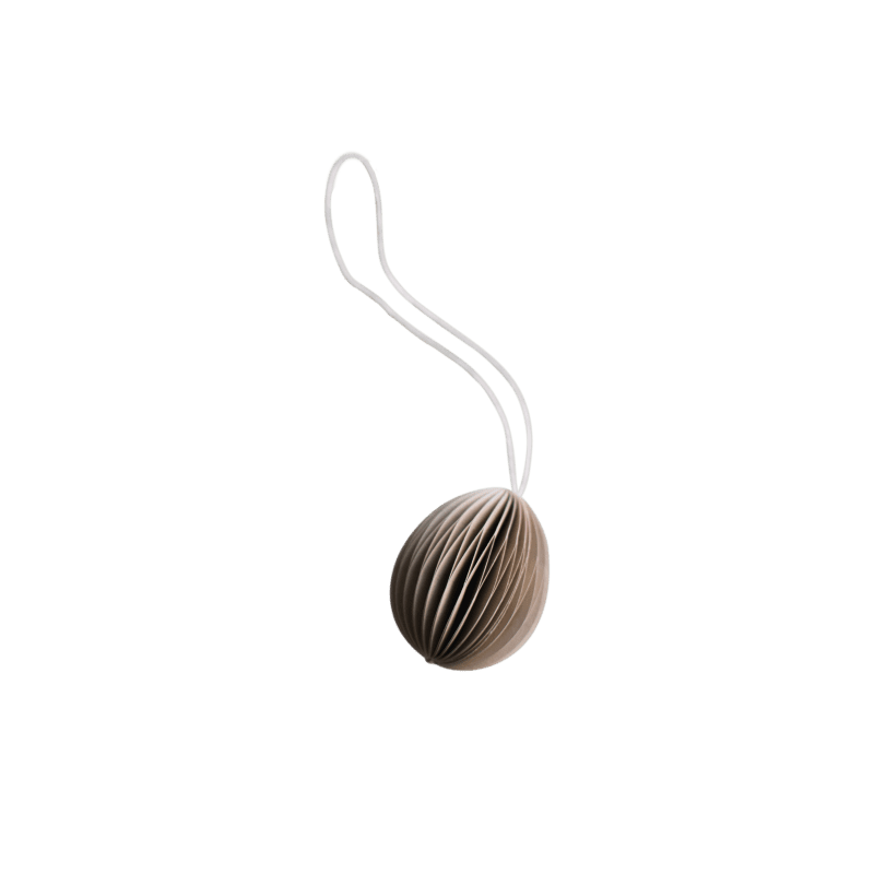 Papier Eier Osterdekoration faltbar