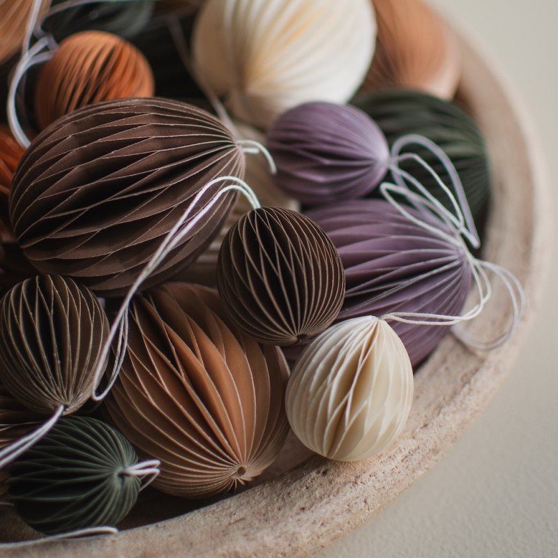 Osteranhänger Ei aus Papier