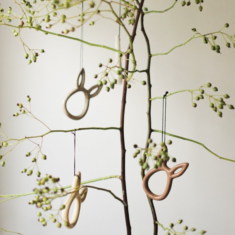 Sprinkle Rabbit Anhänger beige DBKD