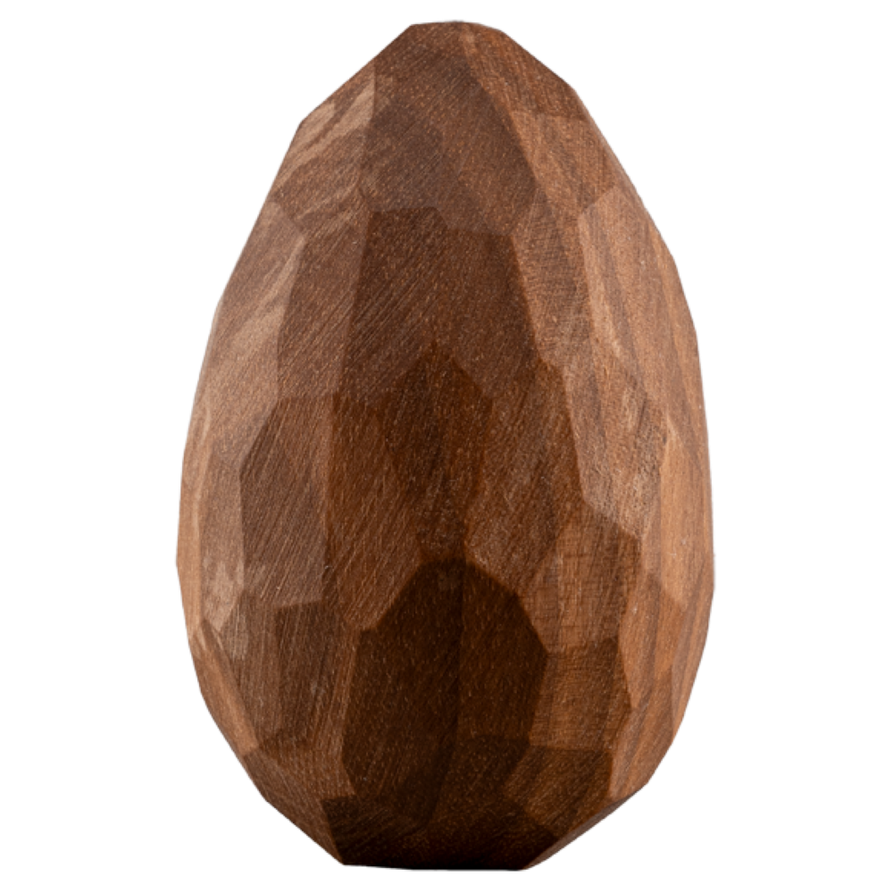 Handgeschnitztes Osterei Zirbenholz Südtirol