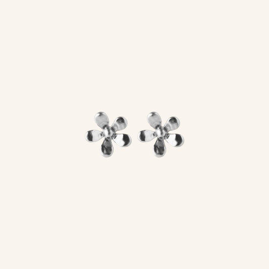 Wild Poppy Earsticks - Silber