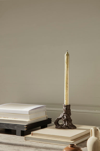 Ferm Living Stabkerze - Dryp Candles – Set of 2 – Olive