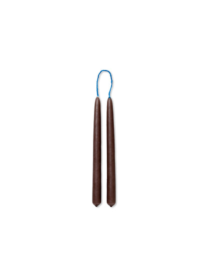 Dipped Candles - Set of 8 - Braun