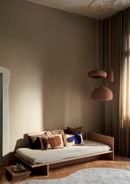 Lay Cushion - Rectangular - Sand/ Sugar Kelp - mit Inlet