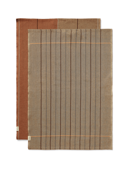 Ito Tea Towel - Set of 2 - Hazel/Oat