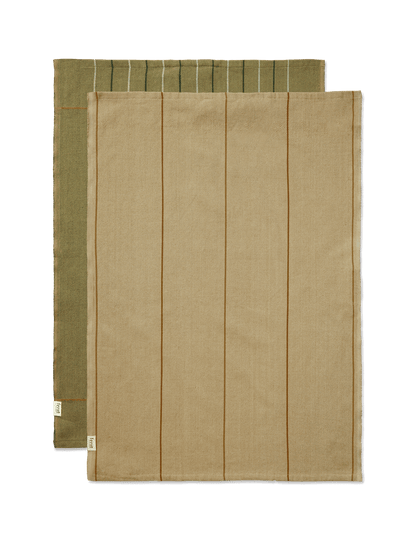 Ito Tea Towel - Set of 2 - Seaweed/Flax