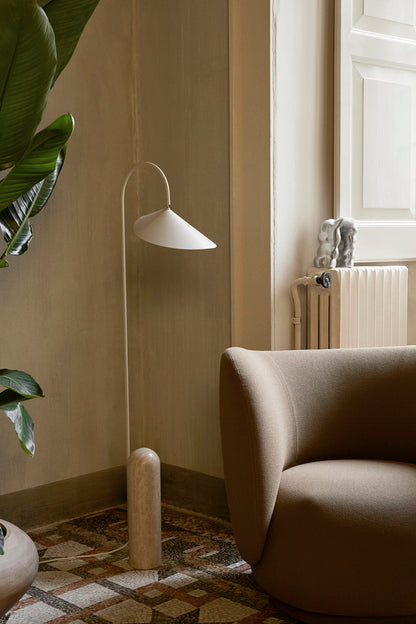 Arum Floor Lamp - Cashmere