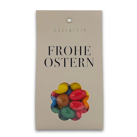 Frohe Ostern - Schokolade mit Erdnüssen - 100g