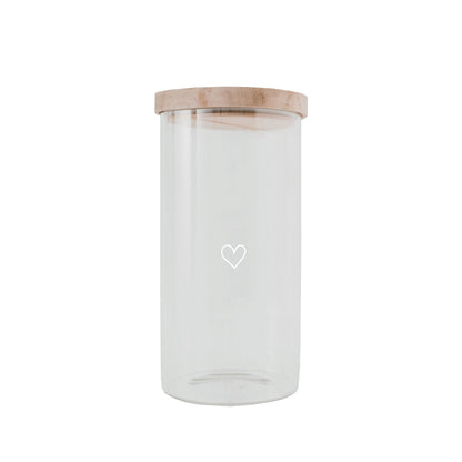 Vorratsglas Herz 19cm