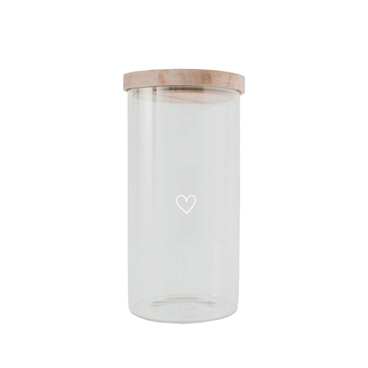 Vorratsglas Herz 19cm