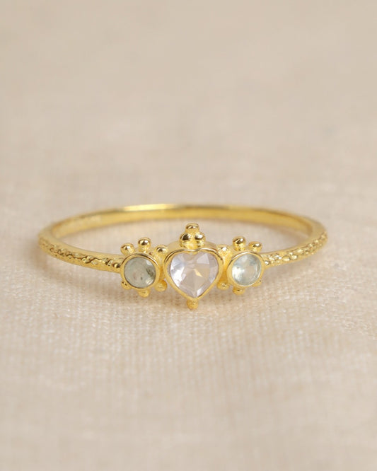 Ring - Guarani - Rosenquarz