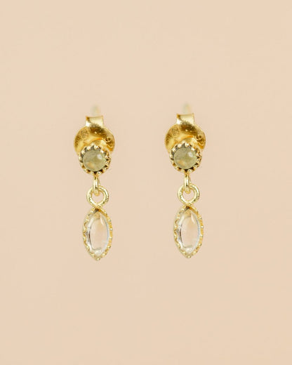 Ohrstecker Fornax - Citrine