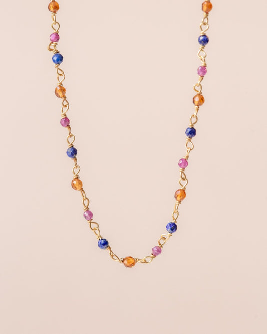 Halskette - Yoruba - Lapis Lazuli