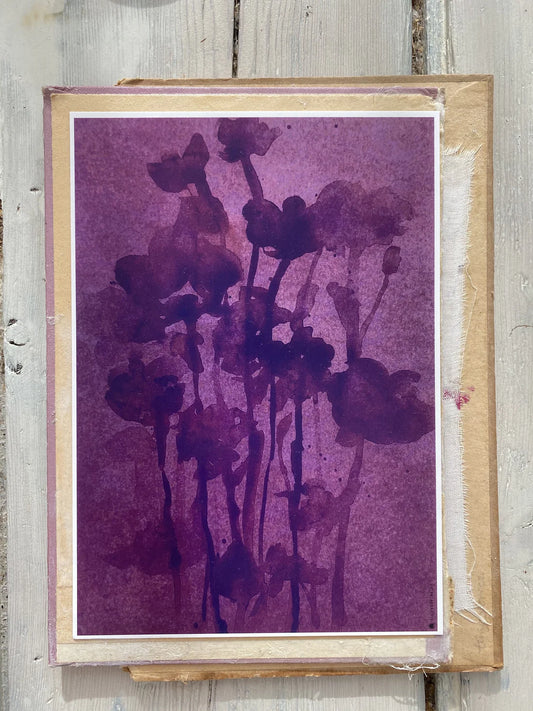 Fleurs Pourpres - DIN A5