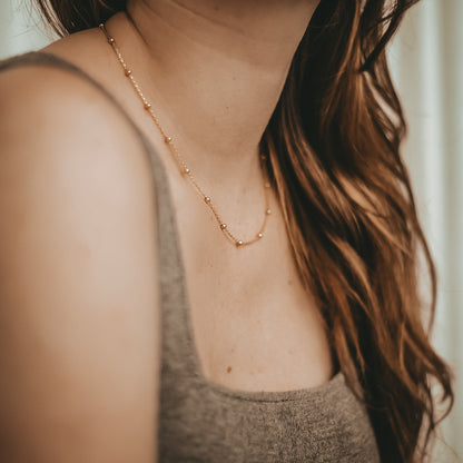 Kette „Marie“ Gold – Eulenschnitt