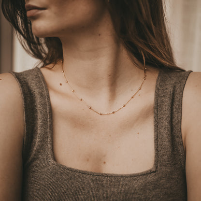 Kette „Marie“ Gold – Eulenschnitt