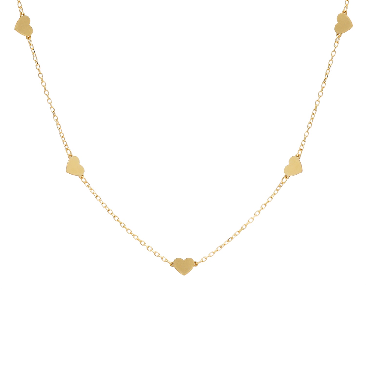 Kette „Lisa“ Gold – Eulenschnitt